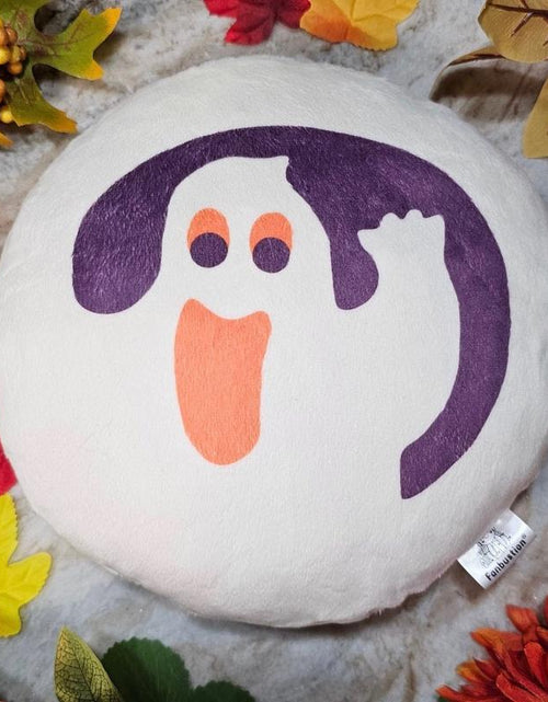 Load image into Gallery viewer, Kawaii Halloween Sugar Cookie Pillow |10 Inch Pumpkin, Black Cat &amp; Ghost | Break &amp; Bake Cookie Decor
