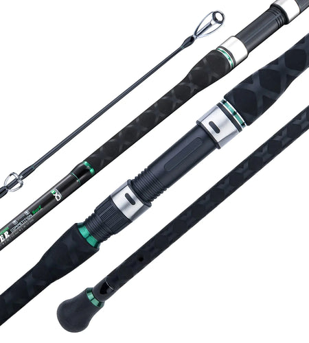BERRYPRO Surf Spinning Rod IM8 Carbon Surf Fishing Rod (9/10/106/11/12/133) (10-Casting-2pc)
