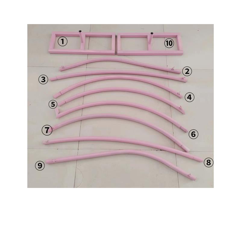 Its about Time Weddings Pink Heart Shaped Backdrop Stand Weddings Bridal Shower Party Decoration Tall Pink, Ceremony Arch Decor, Floral Arches Wedding 8.2Ft X7.8Ft