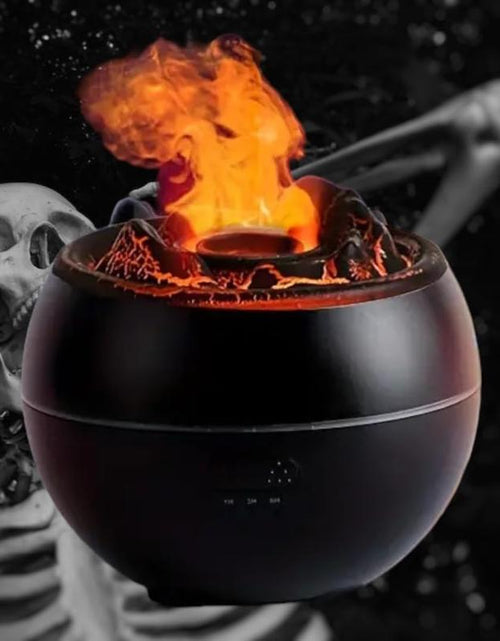 Load image into Gallery viewer, Cauldron Diffuser Halloween Witches Brew Humidifier for Spooky Decor &amp; Comfortable Air Humidity Perfect for Halloween Parties
