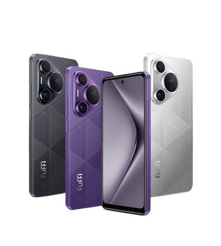 Fuffi Smartphone 6.56-Inch HD Screen, 4GB RAM + 32GB Storage, Dual Camera 5Mp+13Mp, Bluetooth-Compatible GPS, Metal Frame, Android 4G Phone