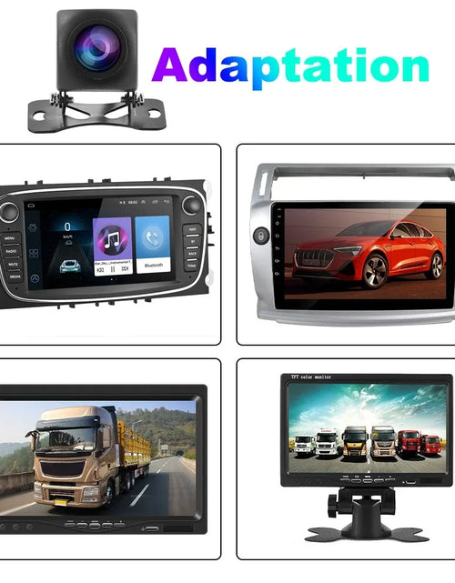 Load image into Gallery viewer, 5V 12V Wide Angle HD Car Rearview Camera Rear View Video Vehicle Camera Backup Reverse Camera Night Vision Parking Camera
