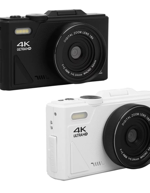 Load image into Gallery viewer, Digital Camera Autofocus Video Pause Function Retro Digital Camera 3 Inch Screen UHD 4K for Beginners for Photography
