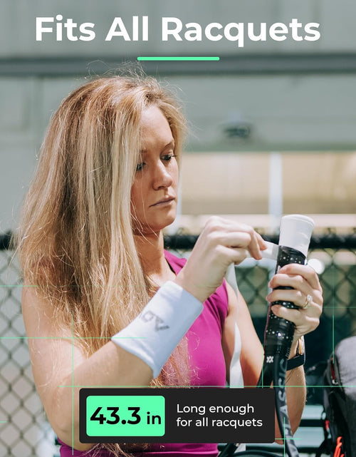 Load image into Gallery viewer, Maxtac Tacky Tennis Overgrip - 12 Pack Extremely Sticky Non-Slip Tennis Grips Overgrip - Razor-Thin &amp; Easy to Use Pro Tennis Racquet Grip Tape, White
