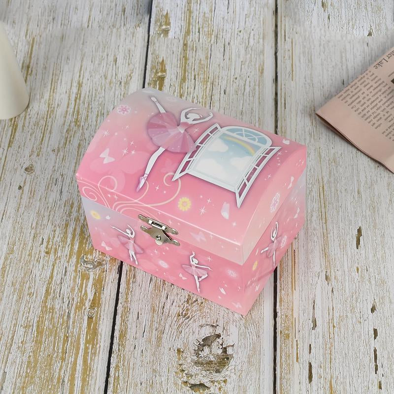 Musical Jewelry Box，Organize，Gift for Girls Children Girlfriend Mom，Room Decor，Ballerinas，Unicorn，Birthday，Valentine'S Day, Thanksgiving, Halloween，Christmas