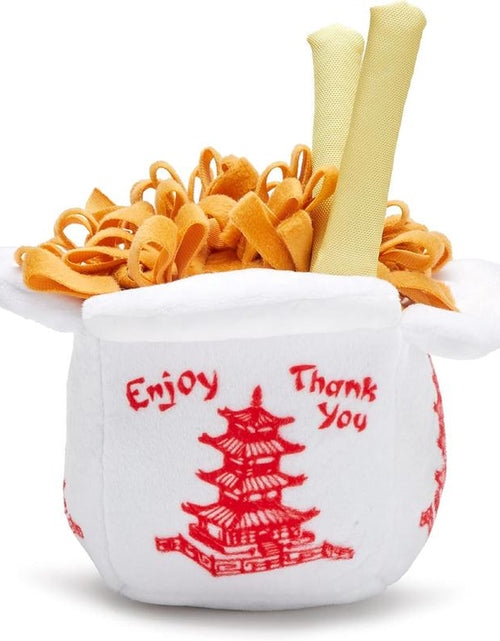 Load image into Gallery viewer, Squeaky Dog Toys - Plush and Squeak Chew Toys | Puppy and Pet Toys for Medium to Large Dogs | Chow Chow Mein (Large)
