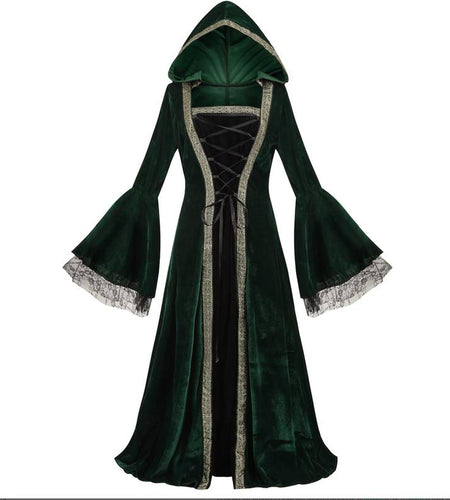 Women'S plus Size Medieval Dress Costume for Renaissance Princess - Accessories, Womenswear Lace Adjustable Sleeve Breathable Vampire Costume