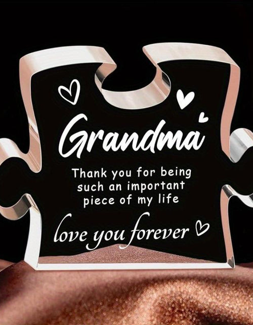 Load image into Gallery viewer, Acrylic Gift for Grandma - Christmas, Birthday, Mother&#39;S Day &amp; Thanksgiving Present from Granddaughter/Grandson - Home Decor Gift Idea Signs
