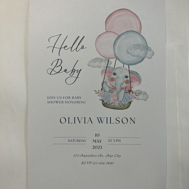 Baby Shower Invitation