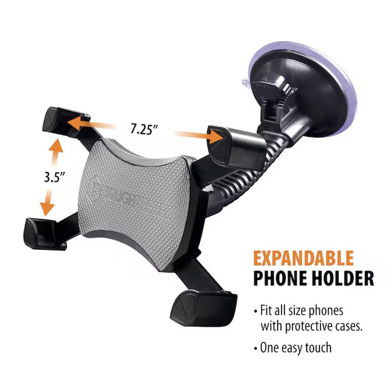 Mammoth Black Adjustable Cell Phone Car Mount (Universal)