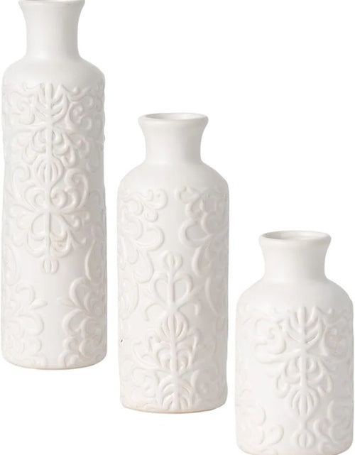 Load image into Gallery viewer, Ceramic Vase Set, Farmhouse Decor, Home Decor
