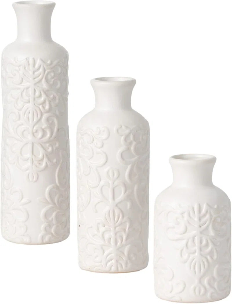 Ceramic Vase Set, Farmhouse Decor, Home Decor