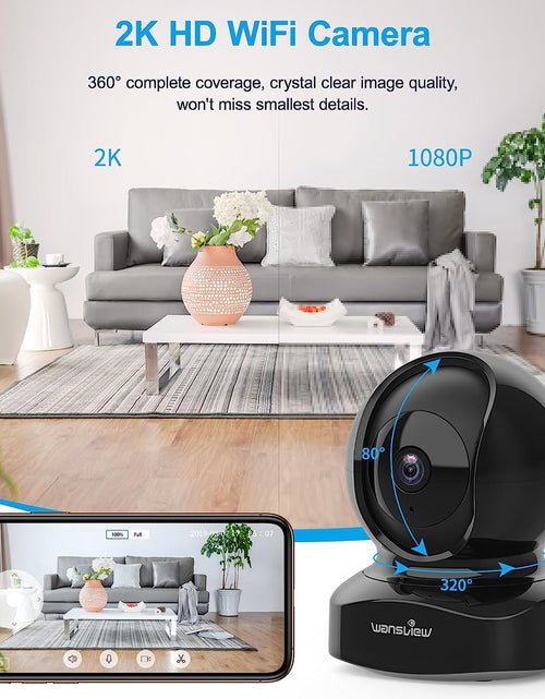 Load image into Gallery viewer, Wansview Wireless Security Camera IP Camera 1080P HD Wifi Home Indoor Camera 2

