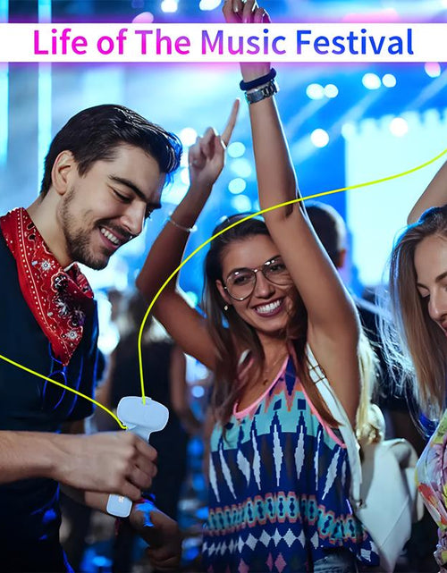Load image into Gallery viewer, Children&#39;S Guitar - Best Summer Gift for Kids, Perfect for Birthday, Music Parties &amp; Outdoor Games - Motorized Rope Launcher with 3 Light-Up Ropes, USB Rechargeable, Portable &amp; Durable for Kids&#39; Fun!
