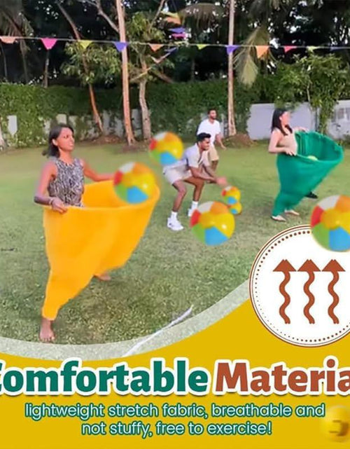 Load image into Gallery viewer, Granny Pants Yard Game, Toss Game Set,2Pcs Granny Pants Outdoor Game for Adults, 8 Elastic Balls+Pump, Perfect for Family Reunion Games, Backyard Gatherings &amp; Team Games,Lawn Games
