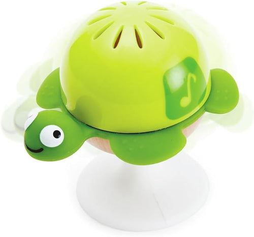 Load image into Gallery viewer, Hape Put-Stay Rattle Set | Three Sea Animal Suction Rattle Toys Baby Educational Toy Set
