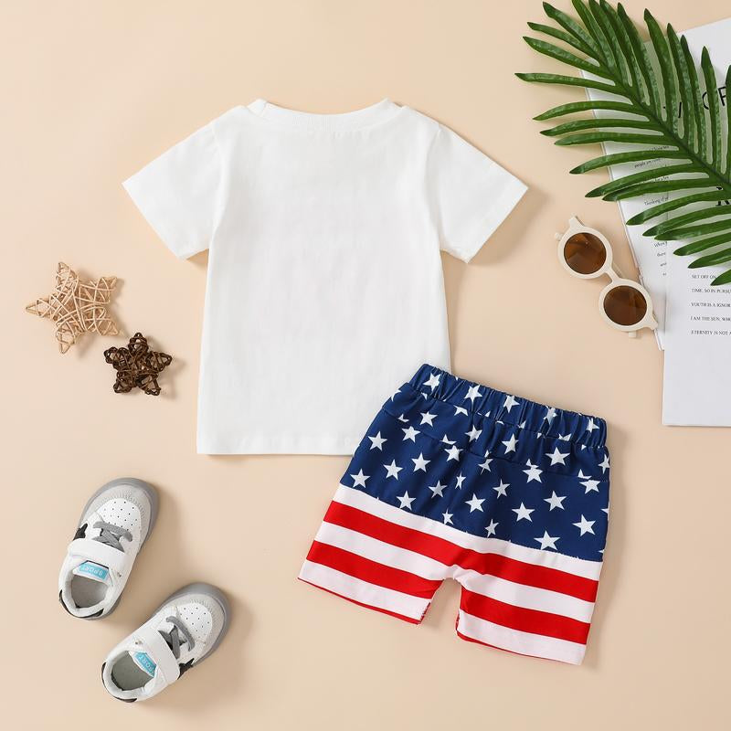 Baby Boy 4Th of July Independence Day Toddler Shorts Outfit Red Pants Clothing Sets Clothing Baby Boy Clothes Products #Springtok