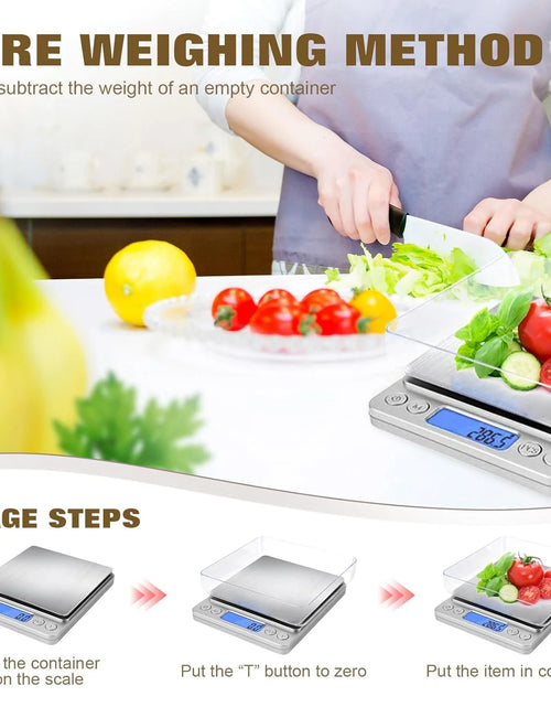 Load image into Gallery viewer, Food Scale with Grams and Oz, Multifunction Kitchen Scale for Food - Small Kitchen Appliances
