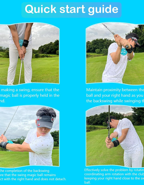 Load image into Gallery viewer, Golf Trainer Ball Golf Training Aid Golf Swing Trainer Golf Swing Training Aid Smart Ball Golf Training Aid Golf Swing Training Aid Golf Wrist Trainer Golf Training Equipment for Beginner
