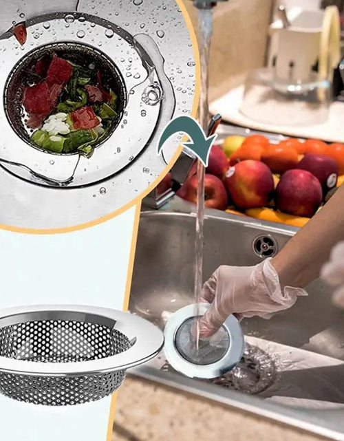 Load image into Gallery viewer, Kitchen Sink Filter Stainless Steel, Kitchen Sink Drain Filter, Kitchen Sink Filter, for Most Kitchen Sink Drain Baskets, Kitchen Sink Filter
