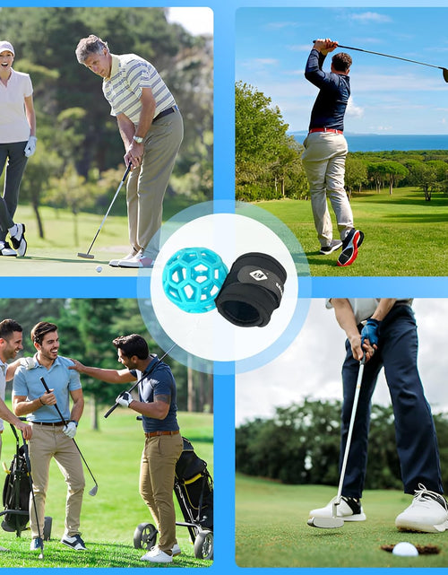 Load image into Gallery viewer, Golf Trainer Ball Golf Training Aid Golf Swing Trainer Golf Swing Training Aid Smart Ball Golf Training Aid Golf Swing Training Aid Golf Wrist Trainer Golf Training Equipment for Beginner
