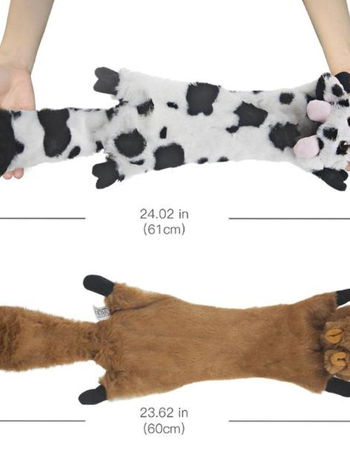 Load image into Gallery viewer, Dog Squeaky Toys 5 Pack, Pet Toys Crinkle Dog Toy No Stuffing Animals Dog Plush Chew for Large Dogs and Medium Dogs Squeeky
