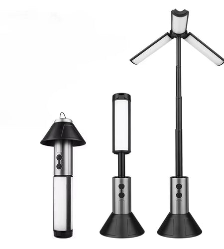 Telescopic Camping Lantern 8000Mah Rechargeable Waterproof Flashlights Dimmable Camping Lamp Emergency Camping Hiking Light