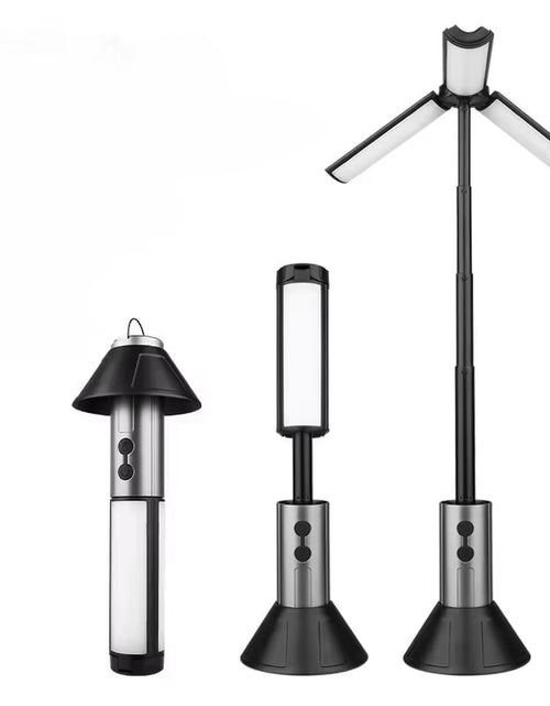 Load image into Gallery viewer, Telescopic Camping Lantern 8000Mah Rechargeable Waterproof Flashlights Dimmable Camping Lamp Emergency Camping Hiking Light
