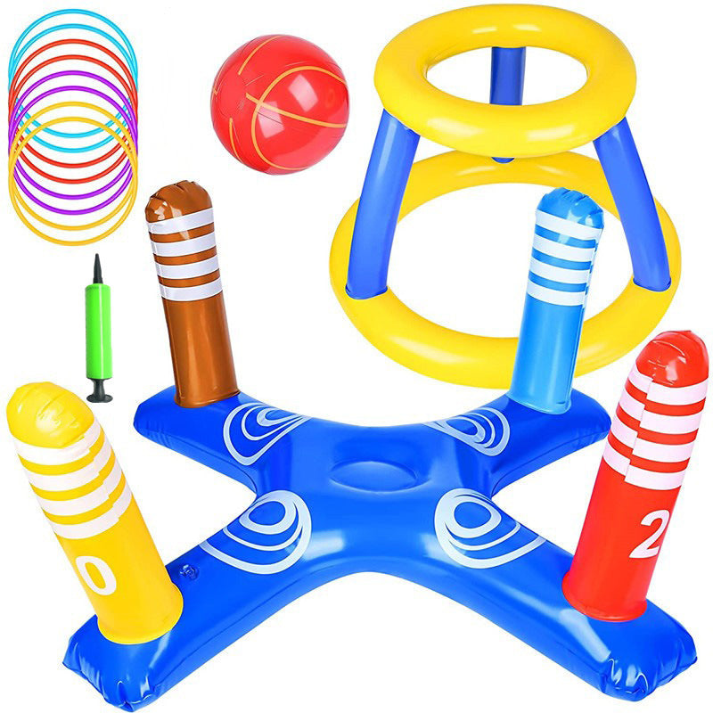 Inflatable Basketball Hoop for Pool Games Outdoors