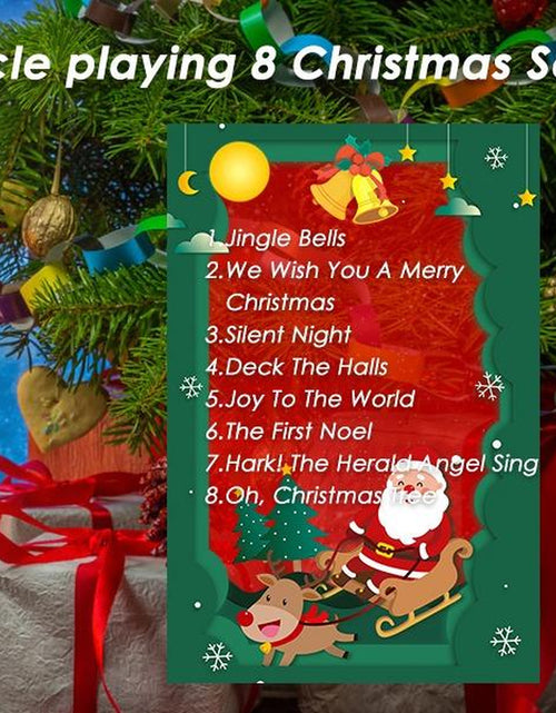 Load image into Gallery viewer, Musical Snow Globe Lantern for Christmas Festival Decor - Xmas Tree &amp; Santa
