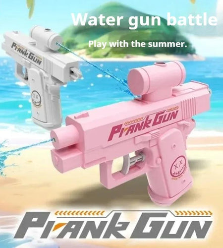 Summer New Creative Double Sided Reverse Water Spray Gun Trick Tactics Double Directional Water Spray Mini Water Play Gun Toy