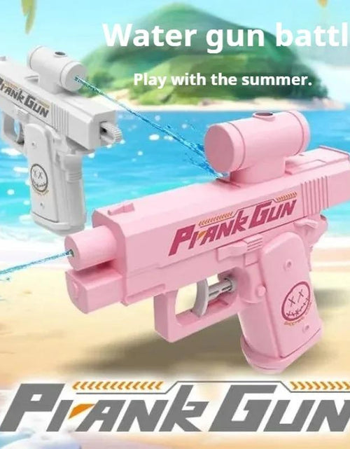 Load image into Gallery viewer, Summer New Creative Double Sided Reverse Water Spray Gun Trick Tactics Double Directional Water Spray Mini Water Play Gun Toy
