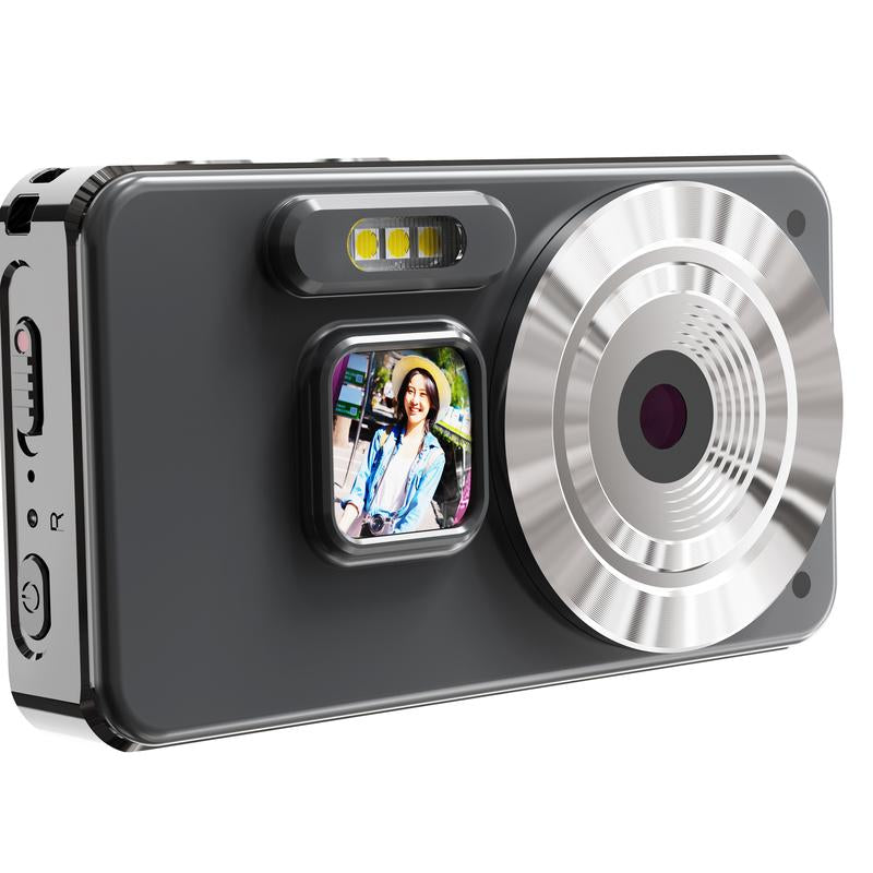 Digital Camera, Portable FHD 1080P Digital Cameras, 48MP 16X Digital Zoom with 2.8" IPS Compact Small Vintage Camera for Vlogging, Point Shoot Camera.