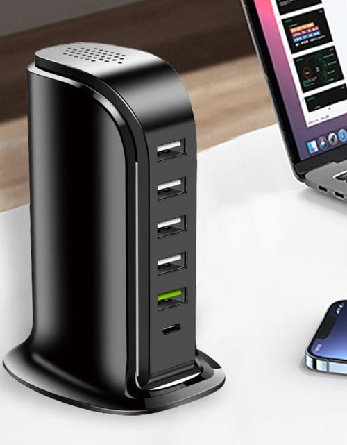 Load image into Gallery viewer, SHIHUALQ Overcurrent Protection Cell Phone Charging Station
