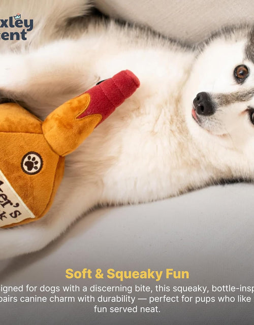 Load image into Gallery viewer, Funny Dog Toy W/Squeaker – Power Plush Squeaky Dog Toys for Small, Medium &amp; Large Dogs – Soft Stuffed Animal for Indoor Play &amp; Fetch - Barker'S Mark, Large
