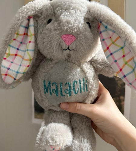 Personalized Easter Bunny, Easter Basket Stuffer, Easter Gift Ornaments Decoration