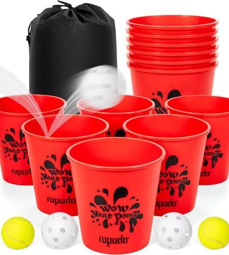 (Summer Turn-Up)Ropoda Yard Pong - Giant Yard Games Set Outdoor for the Beach, Camping, Lawn and Backyard, Summer Turn up & Father'S Day Deal