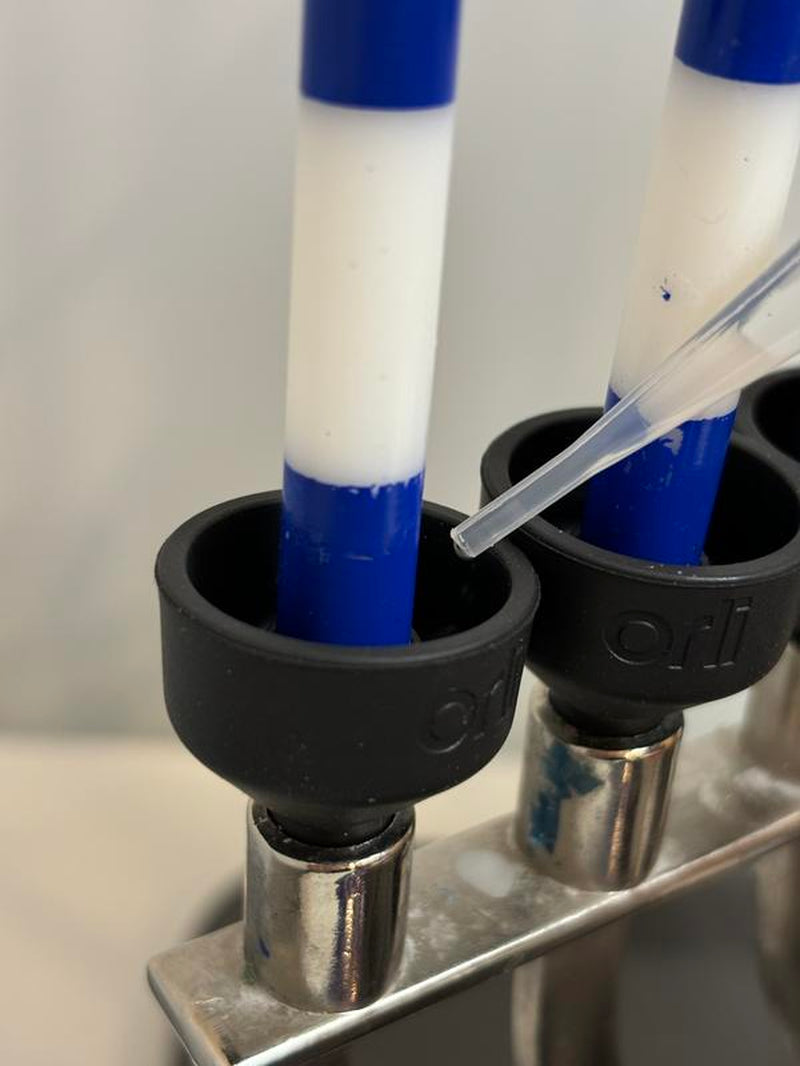 Orli Silicone Candle Cups for Chanukah Menorahs, Judaica by the Candleware Collective, #Hanukkah Candlestick Holder #Jewishtiktok Shabbat Candles