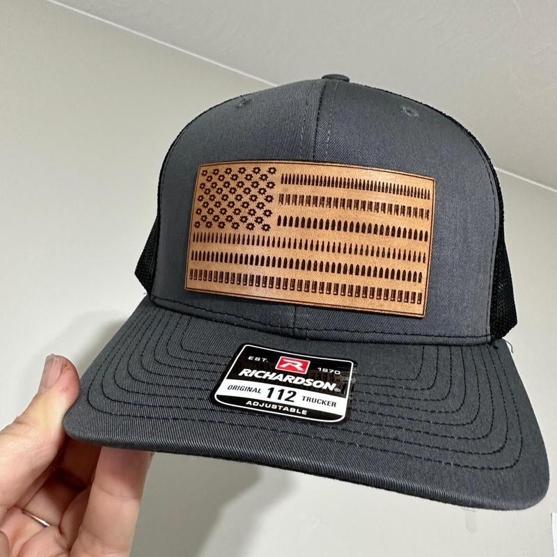 Pew Pew American Flag Hat : 2Nd Amendment Rights