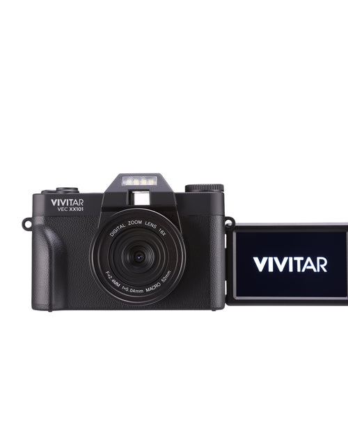 Load image into Gallery viewer, 4K Digital Camera, 8X Digital Zoom, 3&quot; LED Display, Bonus Macro Lens, Included SD Card
