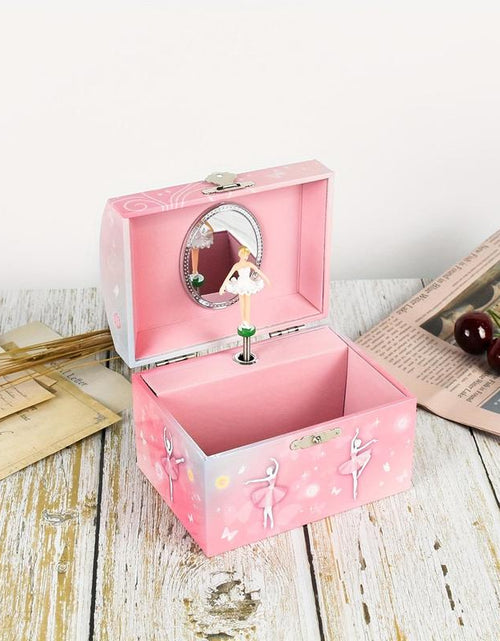 Load image into Gallery viewer, Musical Jewelry Box，Organize，Gift for Girls Children Girlfriend Mom，Room Decor，Ballerinas，Unicorn，Birthday，Valentine&#39;S Day, Thanksgiving, Halloween，Christmas
