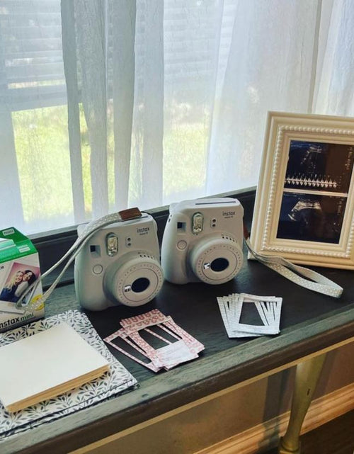 Load image into Gallery viewer, What Cloud Baby Be? Instant Film Gender Reveal Sticker Frames | Gender Reveal | Baby Shower Ideas | Baby Shower Guestbook | Gender Reveal Guestbook
