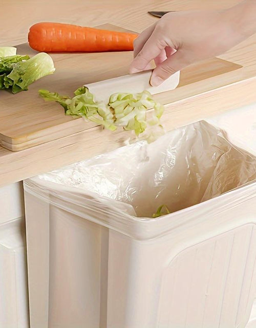 Load image into Gallery viewer, Foldable Kitchen Trash Can, 1 Count Hanging Garbage Storage Bucket, Kitchen Bin, Space-Saving Kitchen Accessory for Home, Kitchen Waste
