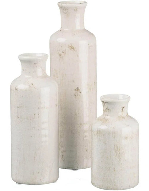 Load image into Gallery viewer, Ceramic Vase Set, Farmhouse Decor, Home Decor

