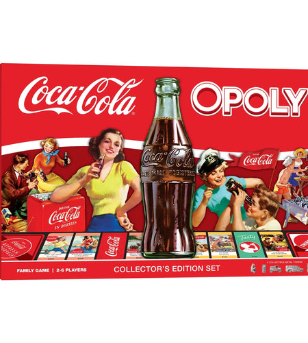 Opoly Family Board Games - Coca-Cola Opoly