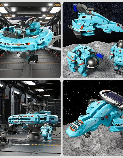 Load image into Gallery viewer, STEM 6-In-1 Solar Robot Kit - Space-Themed Educational Toy for Kids, Creative Learning, Birthday &amp; Holiday Gift for Hands-On Science Projects Fun Mode
