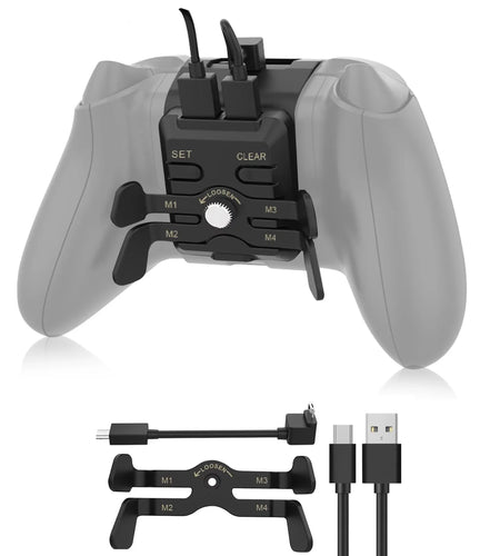 Paddles for Xbox, Xbox Controller Paddles, Controller Back Button Attachment Fit for Xbox Series X/ S, Xbox One, Xbox One S/ X Controller, Black