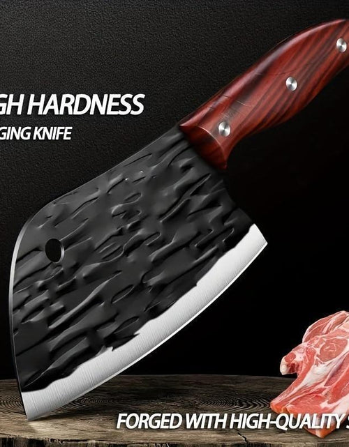 Load image into Gallery viewer, Stainless Steel Kitchen Knife, 1 Count Multifunctional Kitchen Knife with Gift Box, Kitchen Cutting Tool for Vegetable &amp; Meat, Kitchen Accessories
