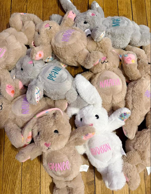 Load image into Gallery viewer, Personalized Easter Bunny, Easter Basket Stuffer, Easter Gift Ornaments Decoration
