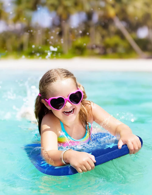 Load image into Gallery viewer, 41&#39;&#39;/37&#39;&#39;/33&#39;&#39; Lightweight Body Board for Beach, Surf Board with EPS Core, XPE Deck, HDPE Slick Bottom, Wrist Leash, Bodyboard for Kids Adults Surfing
